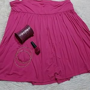 Lane Bryant Pink Skirt